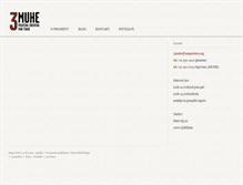 Tablet Screenshot of blog.3muhe.si